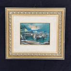 Sergio Matino (XX) - Lijst- Olieverf op doek -, Antiek en Kunst