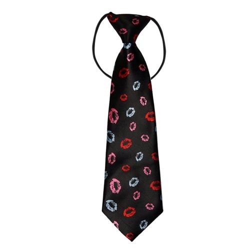 Fako Fashion® - Kinderstropdas - Print - Elastiek - Kusjes, Kleding | Heren, Stropdassen, Verzenden