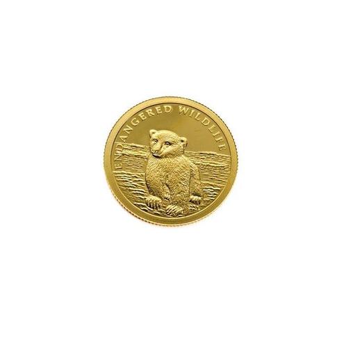 Cookeilanden. 10 Dollars 2008 Polar Bear, Postzegels en Munten, Edelmetalen en Baren