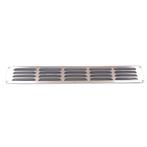 Aluminium schoepenrooster opbouw 650 x 90mm - ALU (1-6509A), Doe-het-zelf en Bouw, Verzenden, Nieuw