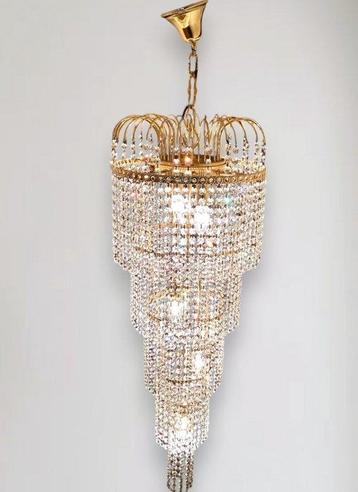 Plafonnier - Bronze, Cristal