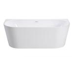 SALE - SALE - Eiby 170 - Glans wit - Halfvrijstaand bad  -, Doe-het-zelf en Bouw, Sanitair, Ophalen of Verzenden, Nieuw