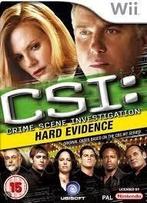 CSI Hard Evidence (Nintendo Wii nieuw), Nieuw, Ophalen of Verzenden