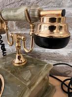 Téléphone analogique - Onyx, Laiton, Antiek en Kunst