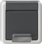 Gira Schuko stopcontactdeksel met afdekking voor, Verzenden