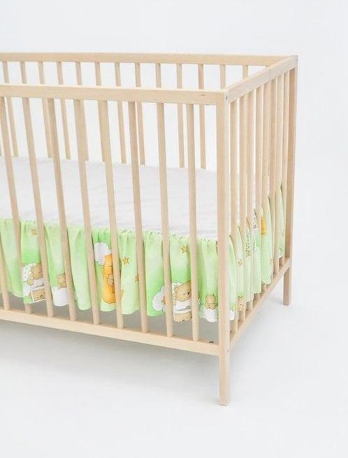 Bedbumper met hemel - 100% katoen - 140cm x 70cm - Beertj..., Kinderen en Baby's, Babywiegjes en Ledikanten, Nieuw, Ophalen of Verzenden