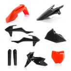 Acerbis plastic kit Zwart / Oranje KTM SX 125/150 16-18 & SX, Motoren, Verzenden, Nieuw