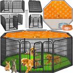 LOVPET® Puppyren - Hondenren - 80cm hoog - Zwart, Dieren en Toebehoren, Verzenden, Nieuw