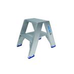 Solide dubbele trapladder 2×2 treden -0.50m, Doe-het-zelf en Bouw, Ladders en Trappen, Ophalen of Verzenden, Nieuw, Trap, Minder dan 2 meter