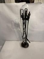 Openhaard accessoire (4) - fraaie antieken ijzer gegoten en