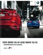 2009 BMW X5 M & X6 M BROCHURE DUITS, Livres
