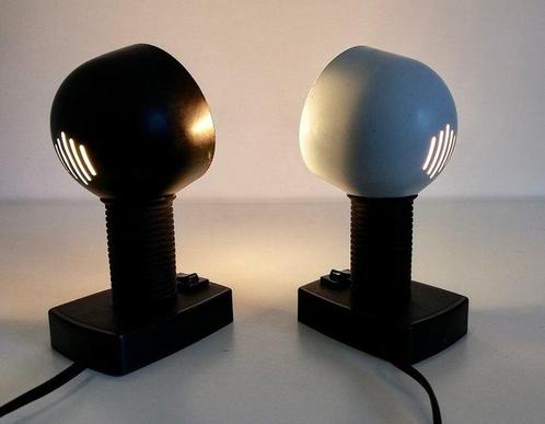 Lampe de table - Design de lâge de lespace - Acier patiné, Antiek en Kunst, Kunst | Designobjecten