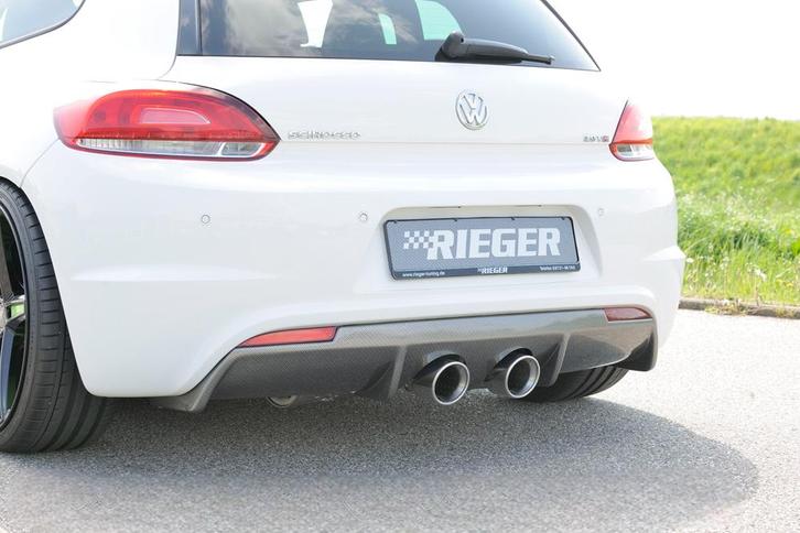 R-Line achterbumper (primer) | Scirocco 3 (13): 08.08-04.14, Auto-onderdelen, Carrosserie, Nieuw, Volkswagen, Verzenden