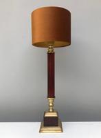 Lampe de table - Laiton - grande lampe de bureau, Antiek en Kunst