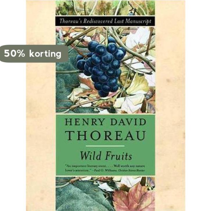 Wild Fruits 9780393321159 Henry David Thoreau, Boeken, Taal | Engels, Gelezen, Verzenden