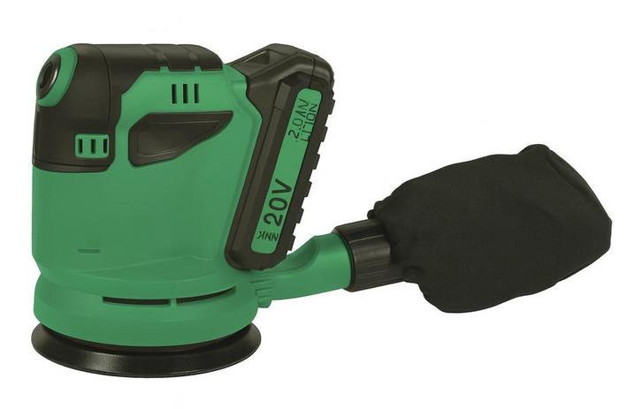 Snoerloze schuurmachine (20V, Ø125 mm, inclusief accu en st, Doe-het-zelf en Bouw, Gereedschap | Overige machines, Nieuw, Verzenden