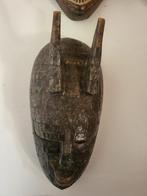 Gabon Hout collectie oude maskers - 35 cm (Zonder, Antiek en Kunst