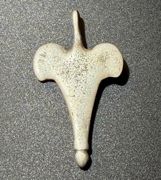 Oud-Romeins Zilver Interessante stylisering van een, Bijoux, Sacs & Beauté, Bijoux anciens