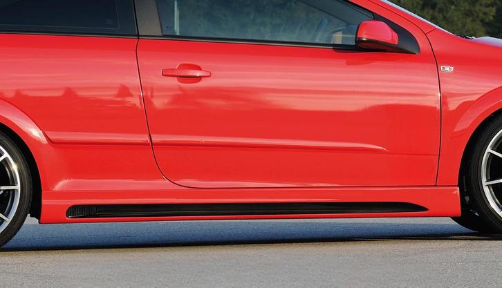 Rieger side skirt | Astra H GTC - 3-drs.    Astra H Twin-Top, Auto-onderdelen, Carrosserie, Nieuw, Opel, Verzenden