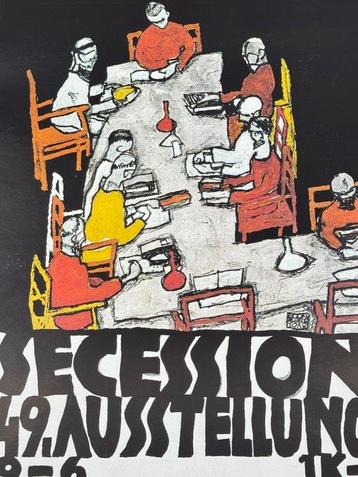 Egon Schiele - Manifesto per la 49a Mostra della Secessione,, Antiek en Kunst