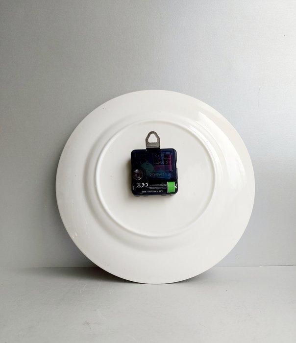 Horloge murale - Porcelaine - 1980-1990 - Edme horloge, Antiek en Kunst, Curiosa en Brocante