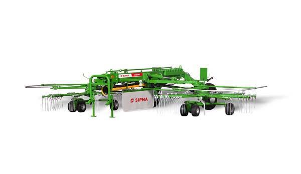 Sipma ZK650T hark dubbele rotor, Zakelijke goederen, Landbouw | Werktuigen