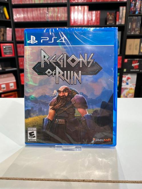 Regions of ruin / PS4 / Limited Run Games, Consoles de jeu & Jeux vidéo, Jeux | Sony PlayStation 4, Enlèvement ou Envoi