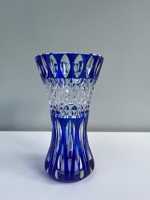 Val Saint Lambert - Vase Téniers - Cristal, Antiquités & Art, Antiquités | Verre & Cristal