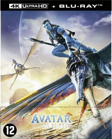 Avatar - The Way Of Water (4K Ultra HD Blu-ray) (Steelbook), CD & DVD, Verzenden