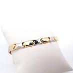 Armband - 18 karaat Geel goud, Witgoud, Handtassen en Accessoires, Armbanden, Nieuw