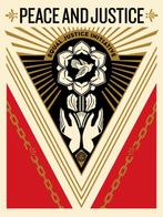 Shepard Fairey (OBEY) (1970) - Peace and justice summit