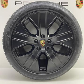 Porsche Taycan ORIGINELE 20Turbo Aero met winterbanden (9mm) beschikbaar voor biedingen