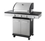 Gas Grill met 4 Branders- Gietijzeren Roosters - RVS Deks..., Tuin en Terras, Ophalen of Verzenden, Nieuw