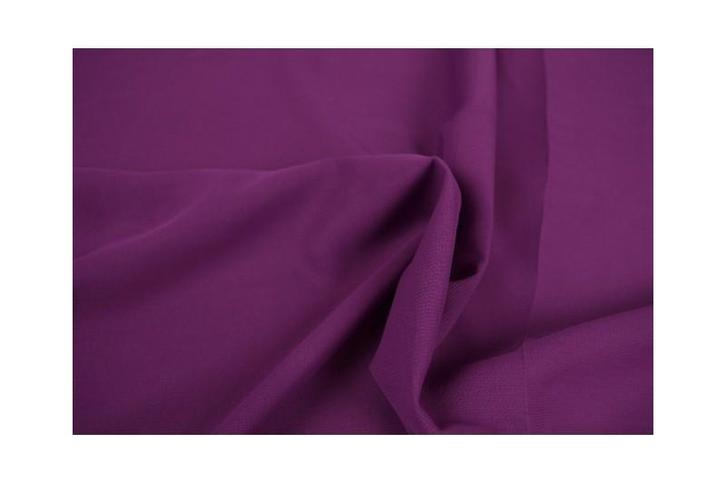 15 meter chiffon stof - cassis, Hobby en Vrije tijd, Stoffen en Lappen, 120 cm of meer, 200 cm of meer, Overige kleuren, Nieuw