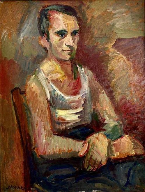 ② Paolo Vincenzo Novara (1916-2012) - Ritratto maschile — Kunst ...