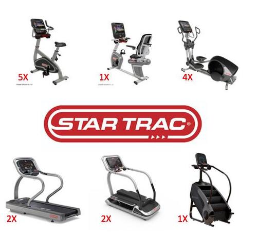STAR TRAC CARDIO-SET, Sport en Fitness, Fitnessmaterialen, Overige typen, Nieuw, Verzenden