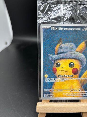 Pokémon - 1 Card - Pikachu with Grey Felt Hat Promo - Sealed beschikbaar voor biedingen