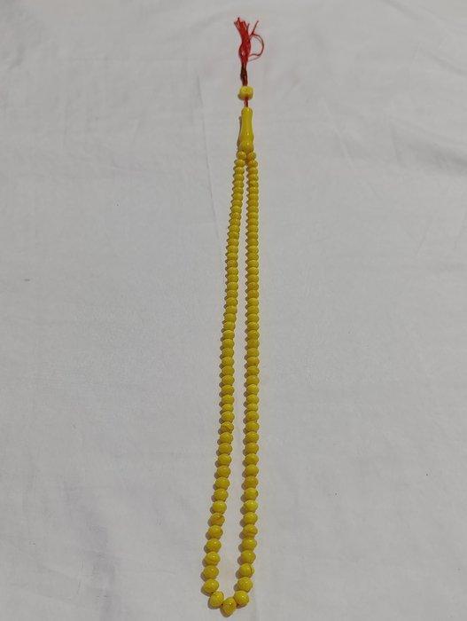 Rozenkrans - Amber - 1970-1980 - Zeldzame gebedskralen, Antiek en Kunst, Curiosa en Brocante