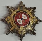 Espagne - Médaille militaire - Médaille pour officier Por, Verzamelen, Militaria | Tweede Wereldoorlog