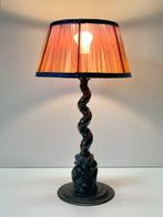 Ticino Italy - Tafellamp - Brons - Putti with Lion