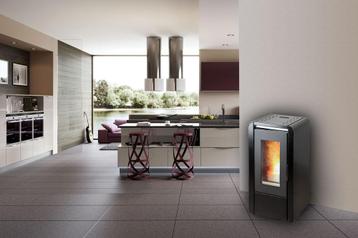 Pelletkachel Extrastove Baby 6 kW Winterofen kleine kachel disponible aux enchères