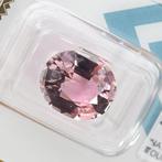 1 pcs Oranje, Roze Toermalijn - 7.50 ct - International, Nieuw
