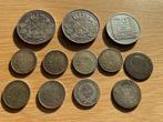 België, Duitsland, Frankrijk. Lot de 12 monnaies en argent, Timbres & Monnaies