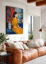 E. García - RETRATO CON VESTIDO AMARILLO XL (NO RESERVE)