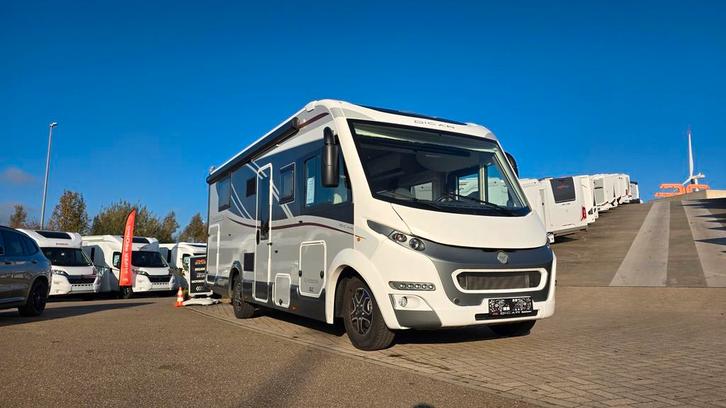 McLouis Continental H 745 GLC zo goed als nieuw 92240, Caravans en Kamperen, Mobilhomes, Cassettetoilet, Automaat, Treinzit, Diesel