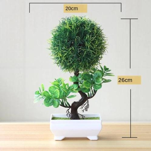 Kunst Bonsai Boom - Planten Nep Plant Plastic Decoratie, Huis en Inrichting, Woonaccessoires | Kunstplanten en Kunstbloemen, Nieuw