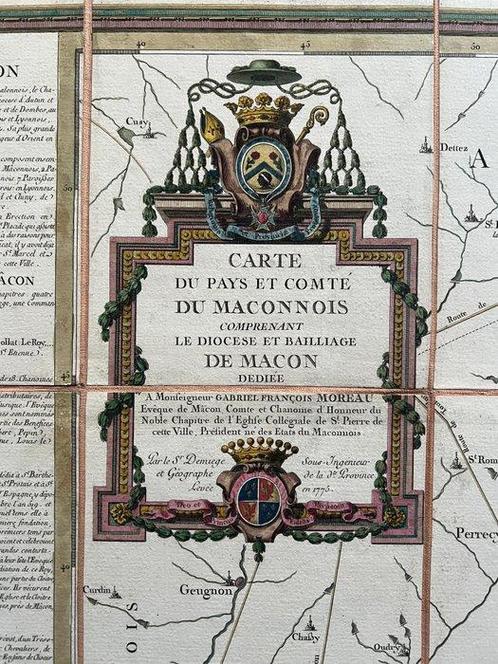 Frankrijk - Bourgondië - De Mâconnais; Demiège,, Boeken, Atlassen en Landkaarten