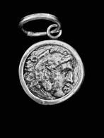 Grec antique mycénien Argent Coin pendant, dépeignant, Verzamelen