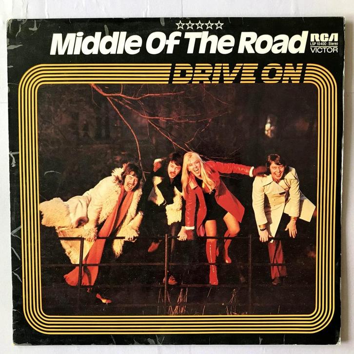 Middle Of The Road – Drive On (12-Vinyl-LP), CD & DVD, Vinyles | Pop, Enlèvement ou Envoi