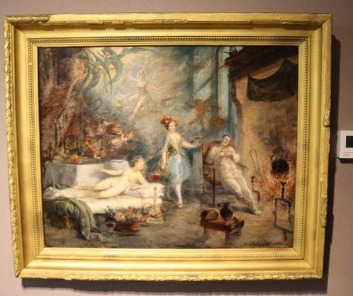 Wilhelm Émile Charles Adolphe de Specht (1843 - 1909) -, Antiek en Kunst, Kunst | Schilderijen | Klassiek